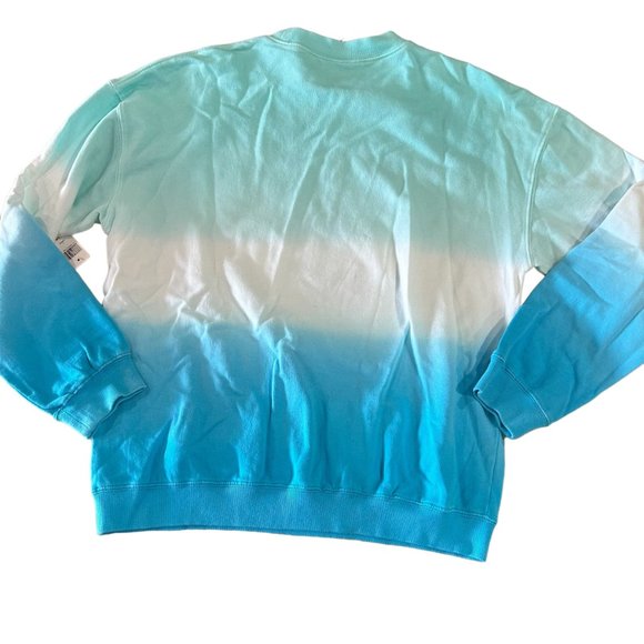 NWT Disney World Blue White and Teal SweatShirt Size L - Picture 5 of 5